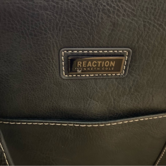 Kenneth Cole Reaction Top Zip 15.0” Computer Business Laptop Tote, Charcoal NWOT - Picture 3 of 8